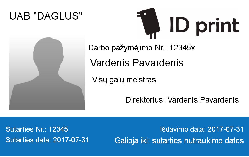 Personalizuotų kortelių spausdinimas idprint.lt