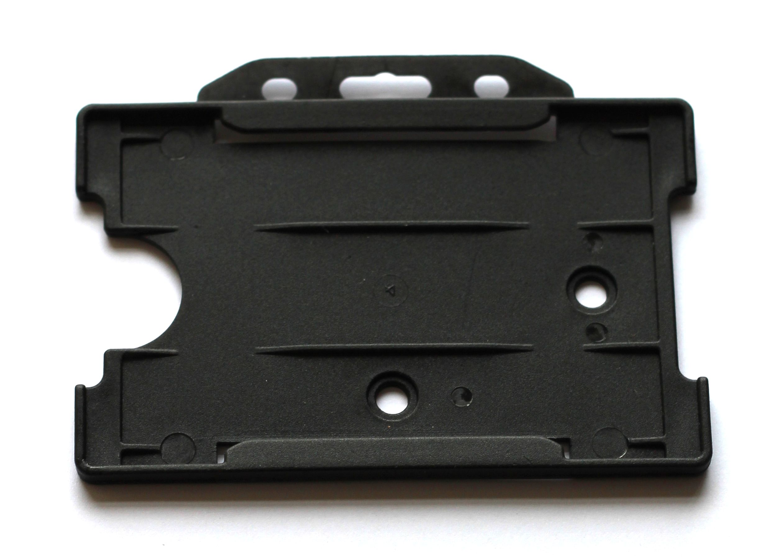 ID card holder: "plastic H" and "plastic V" image